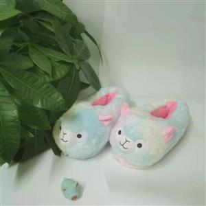 Plush slippers