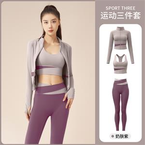 Running shock-absorbing sports suit for women