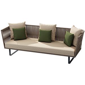 Nordic outdoor leisure rattan sofa