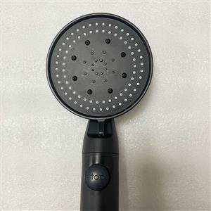 Black five level showerhead