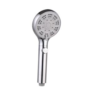 One click water stop showerhead filtration and pressurized shower