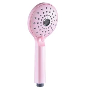 Colorful handheld booster shower