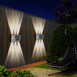 Villa home decoration atmosphere solar wall washing lamp