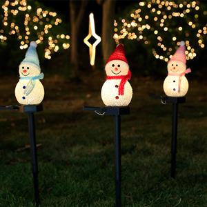 Waterproof landscape lights, Christmas decoration, ground mounted color lights