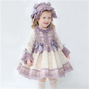 Autumn and Winter New Girl's European and American Princess Skirt